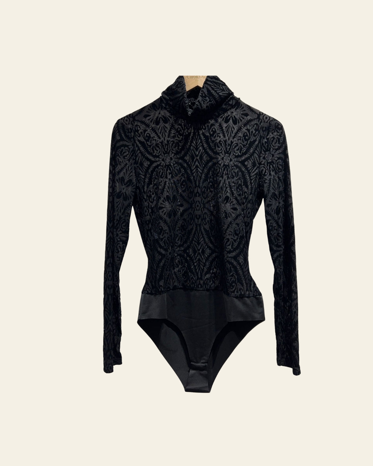 Body velours luxueuse