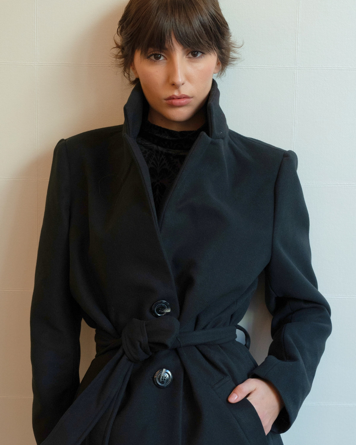 Manteau Paris Noir