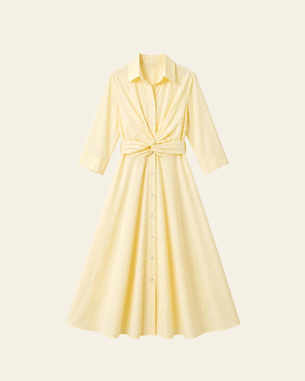Robe Chemise Ceinturée