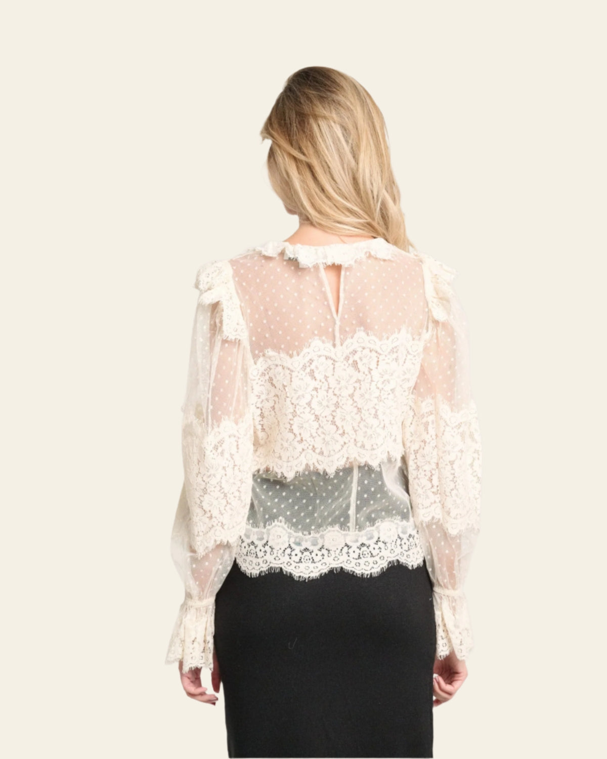 Aristocrat lace top
