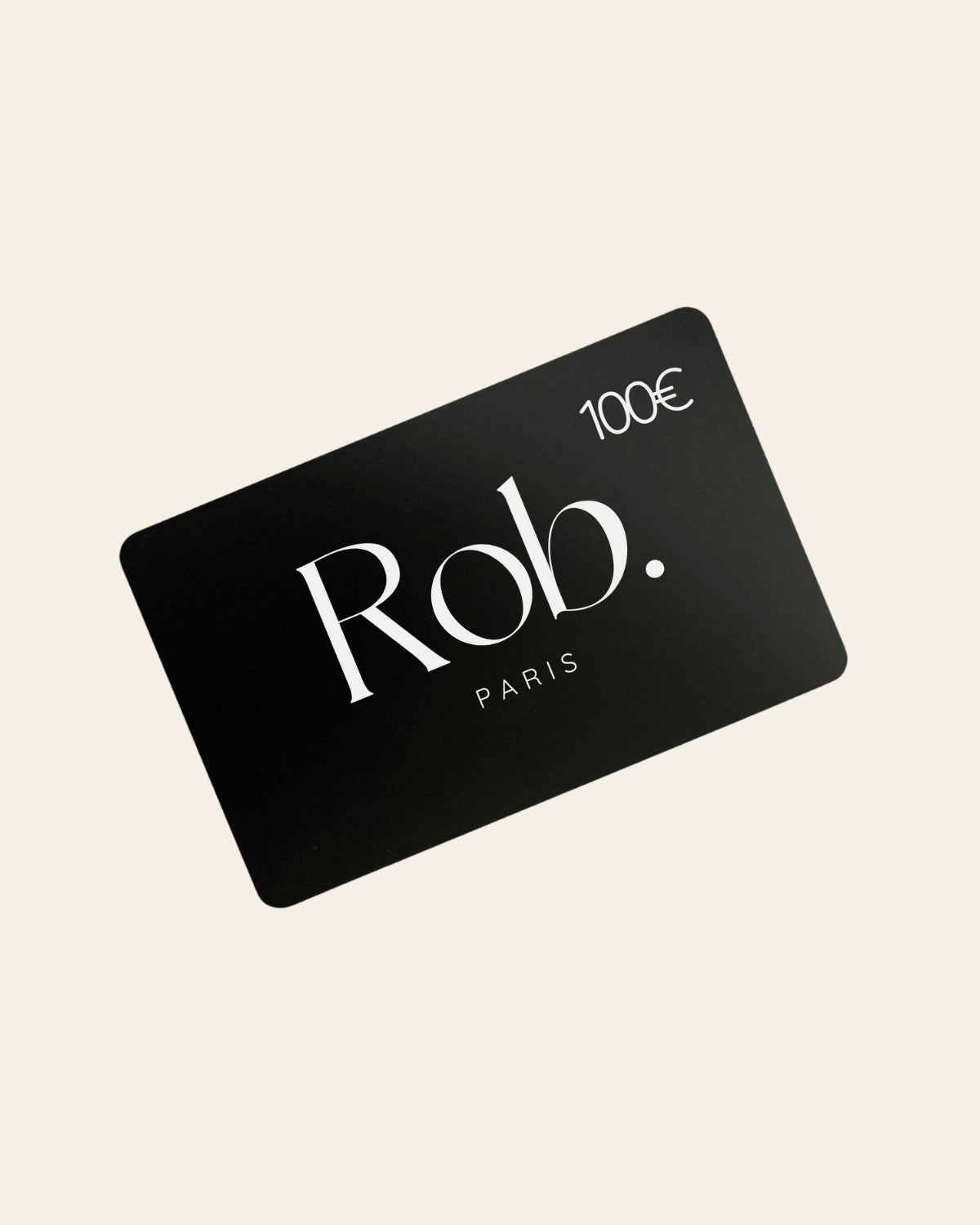 Carte cadeau Rob. Paris