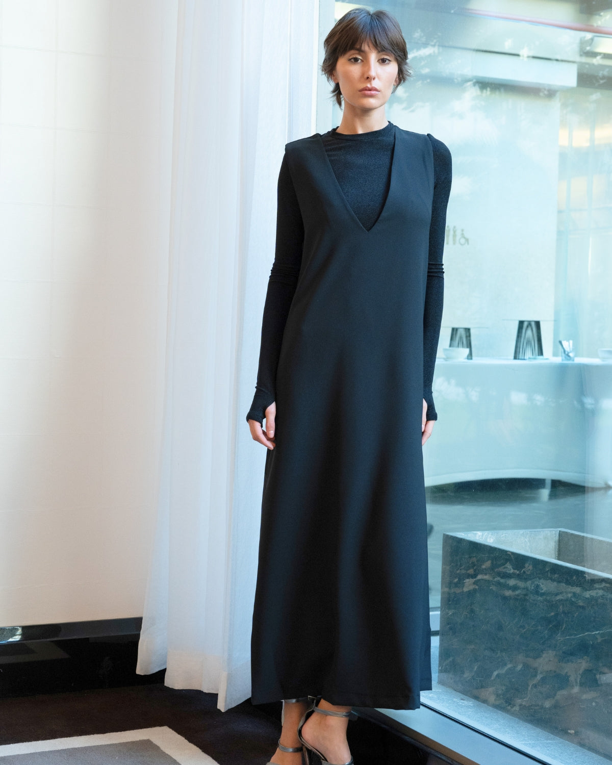 Robe en Crêpe Promesse