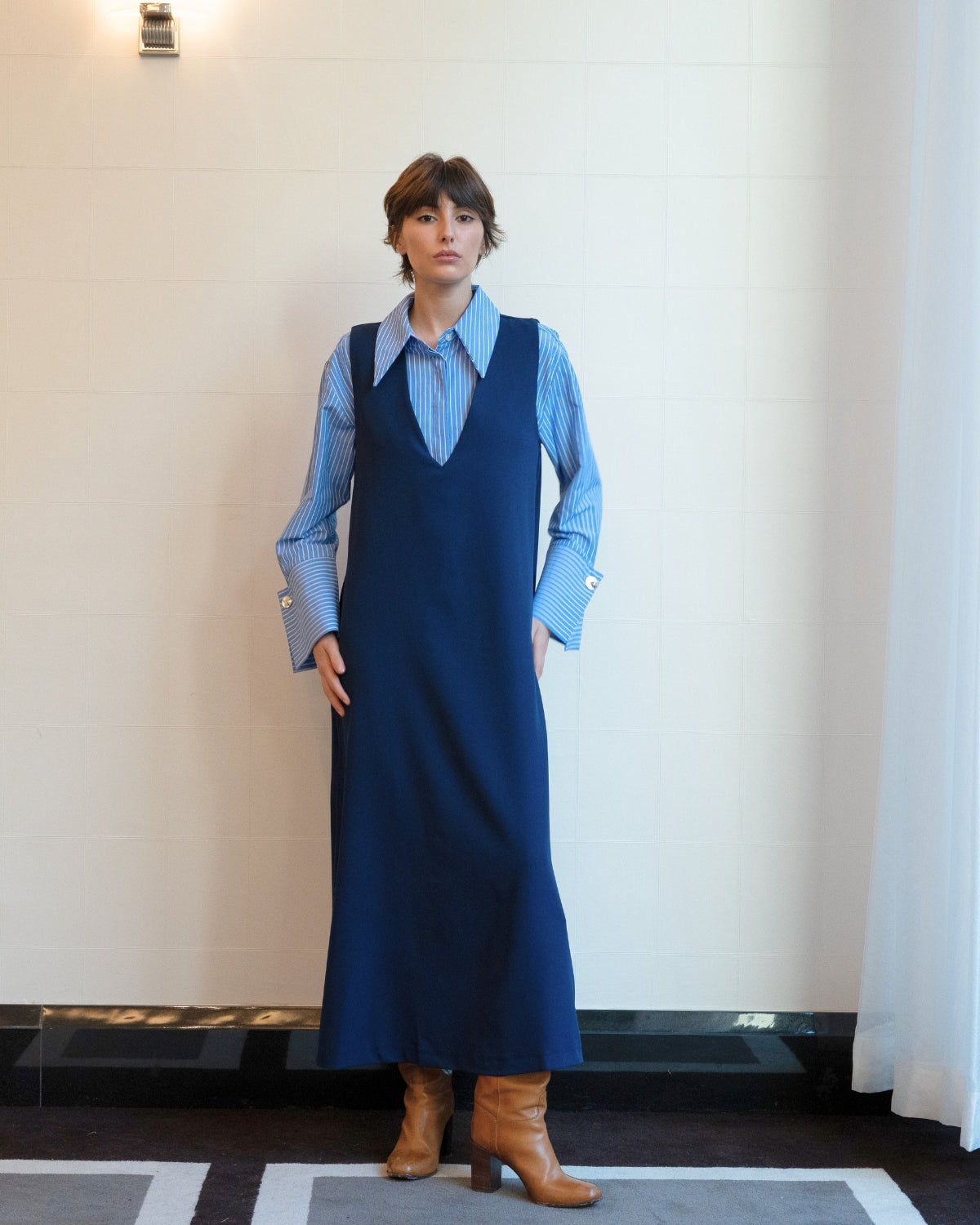 Robe en Crêpe Promesse