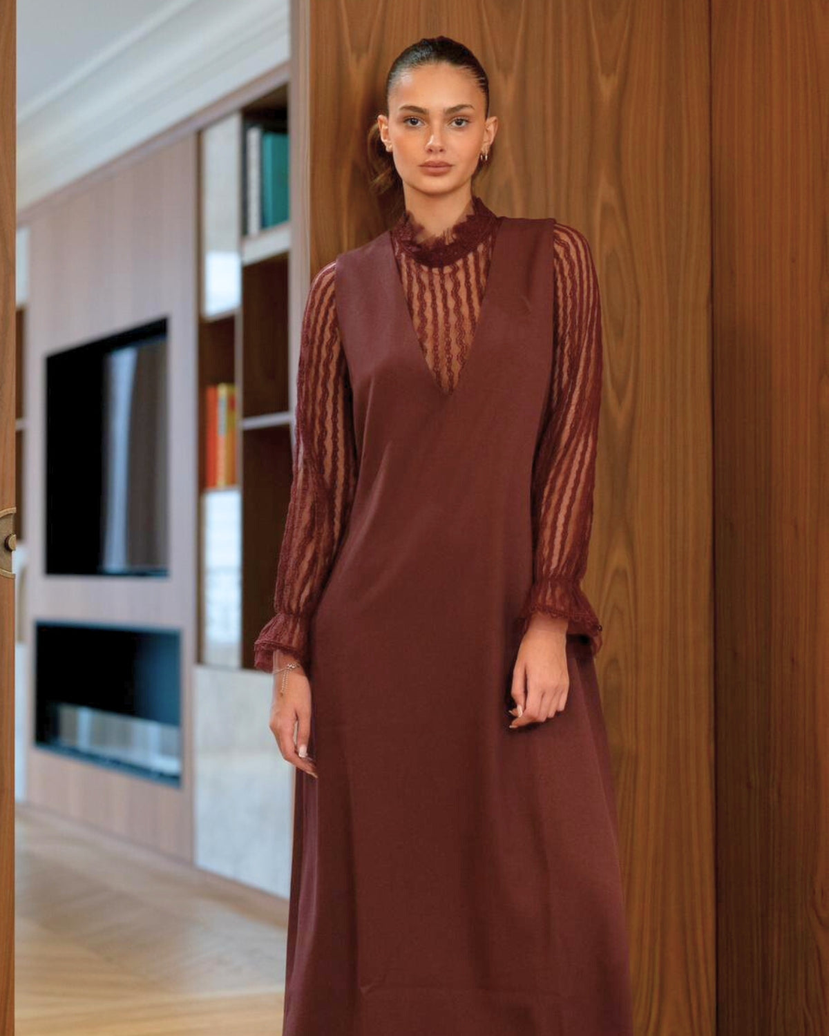 Robe en Crêpe Promesse