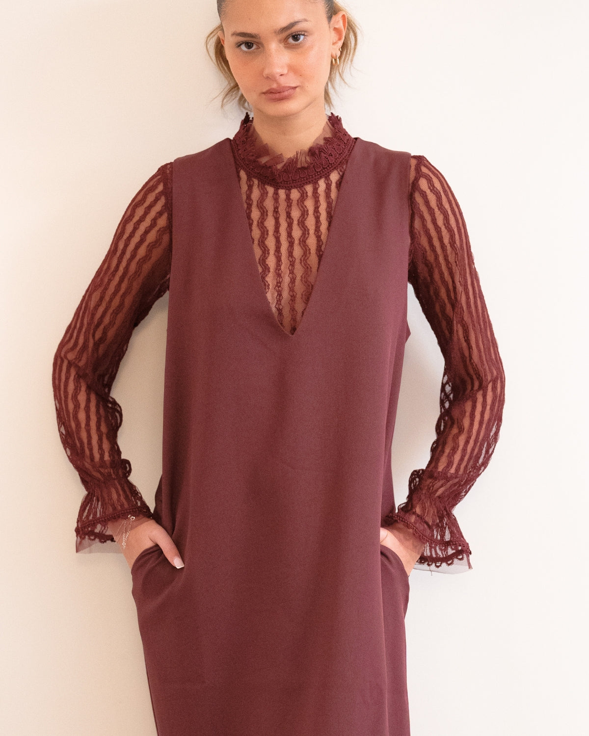 Robe en Crêpe Promesse