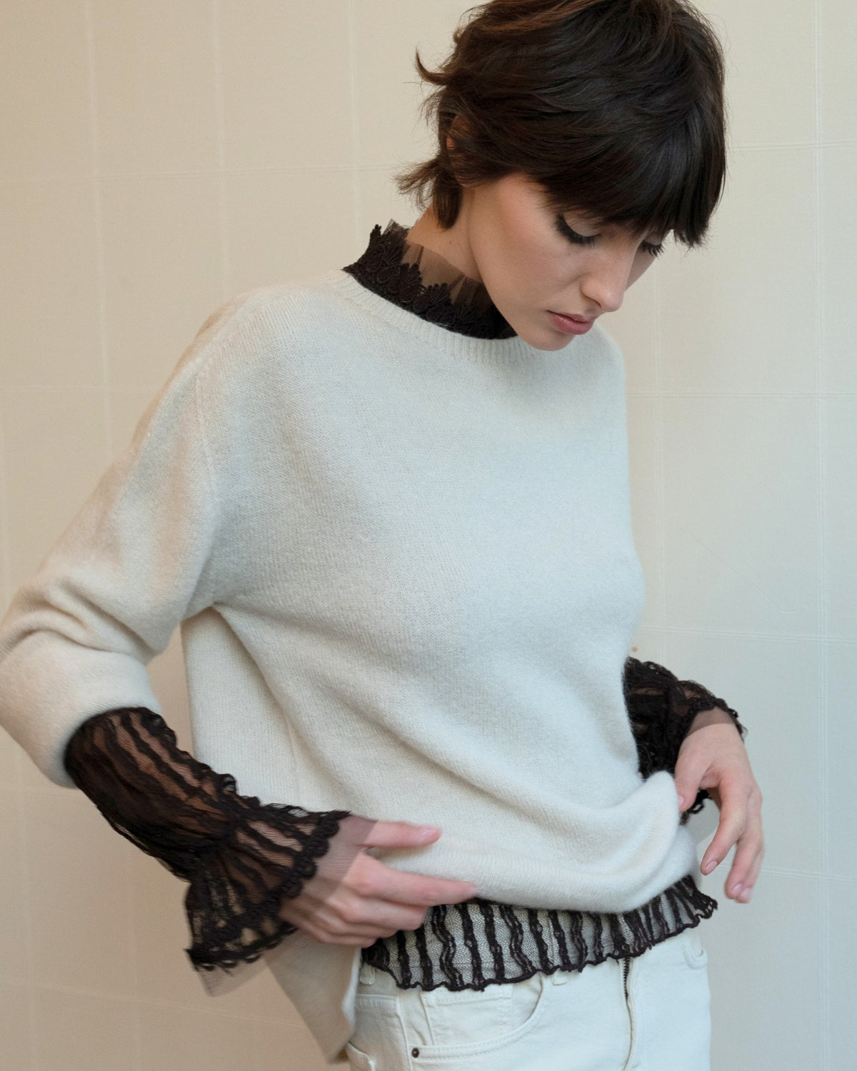 Pull Alpaga et Laine Capture