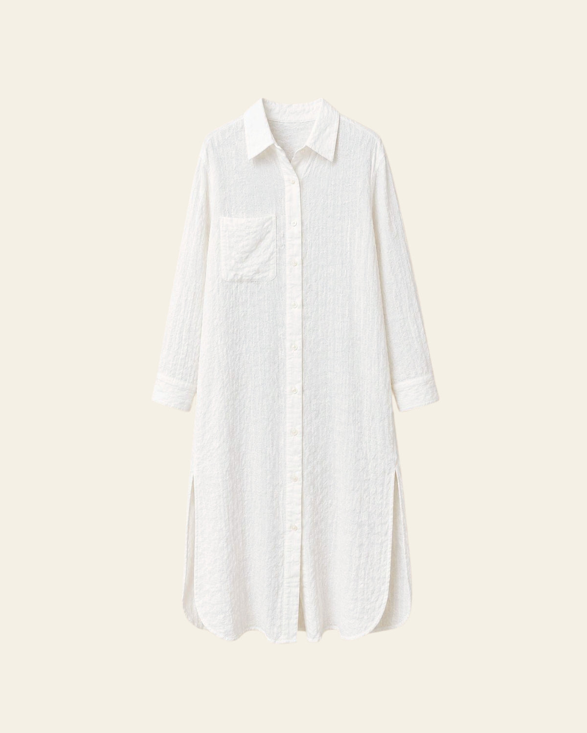 Robe Chemise Texturée