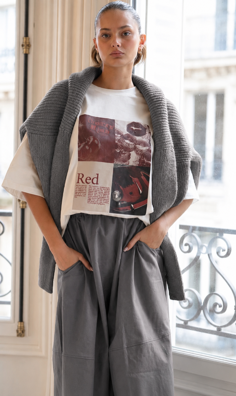 Strickjacke mit Reißverschluss und Kapuze – Schutz