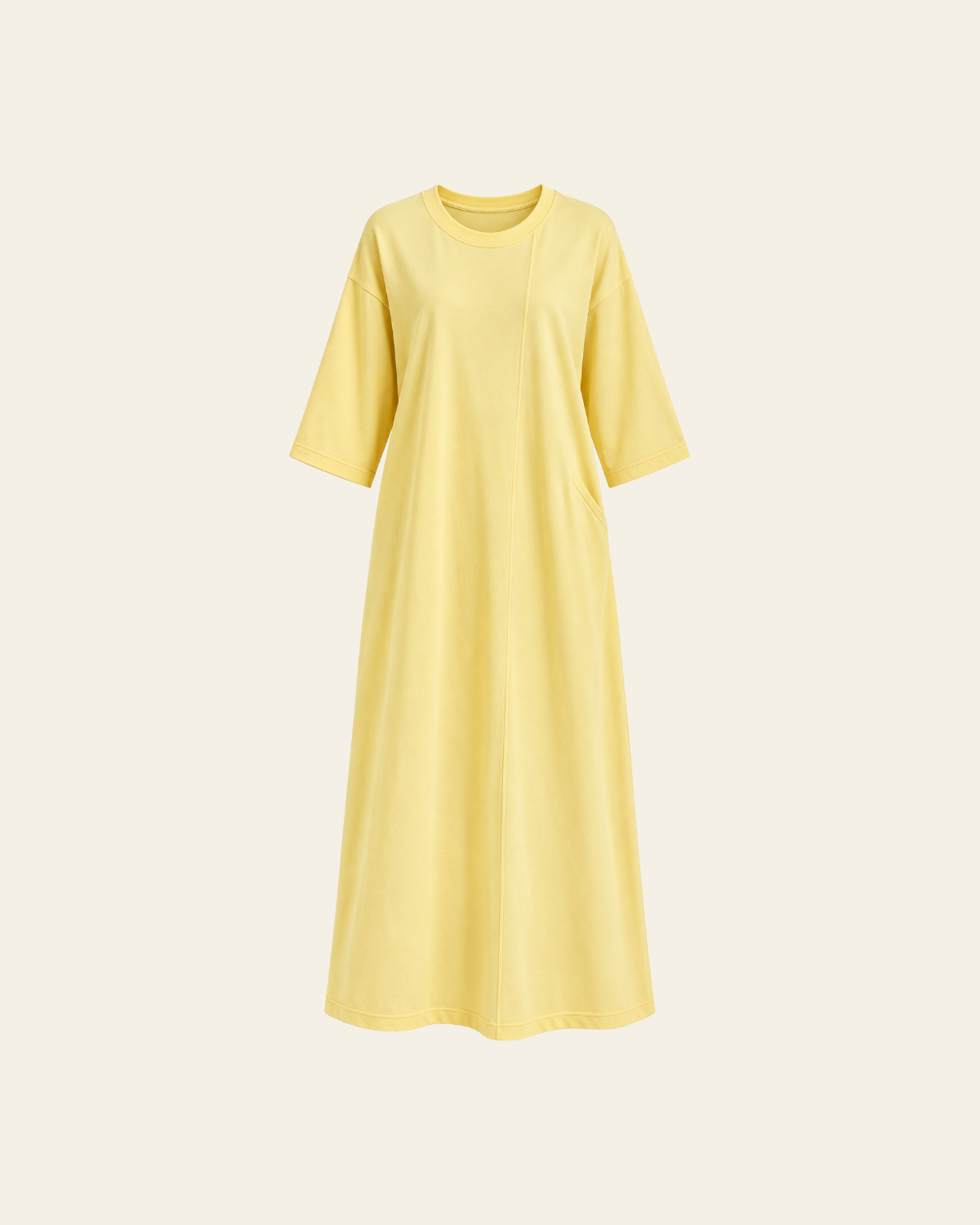 Robe T-shirt coupe droite