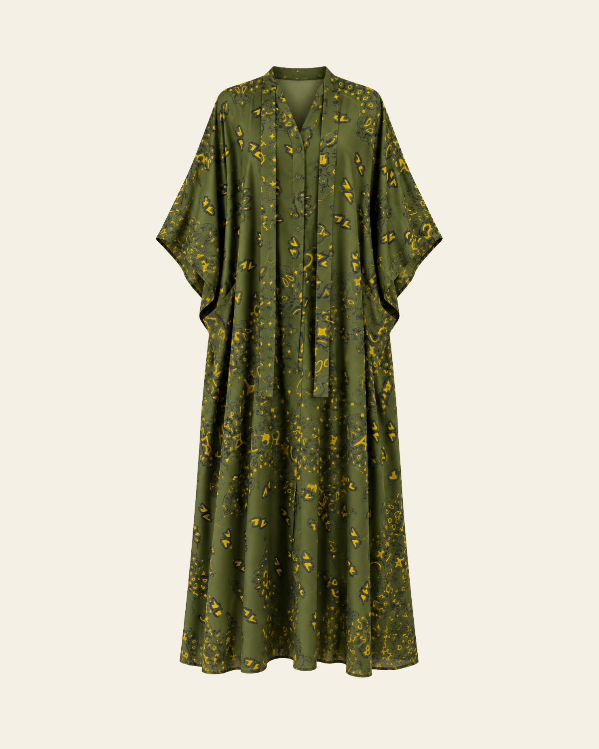 Robe Longue Fleurie Satiné - Eternelle