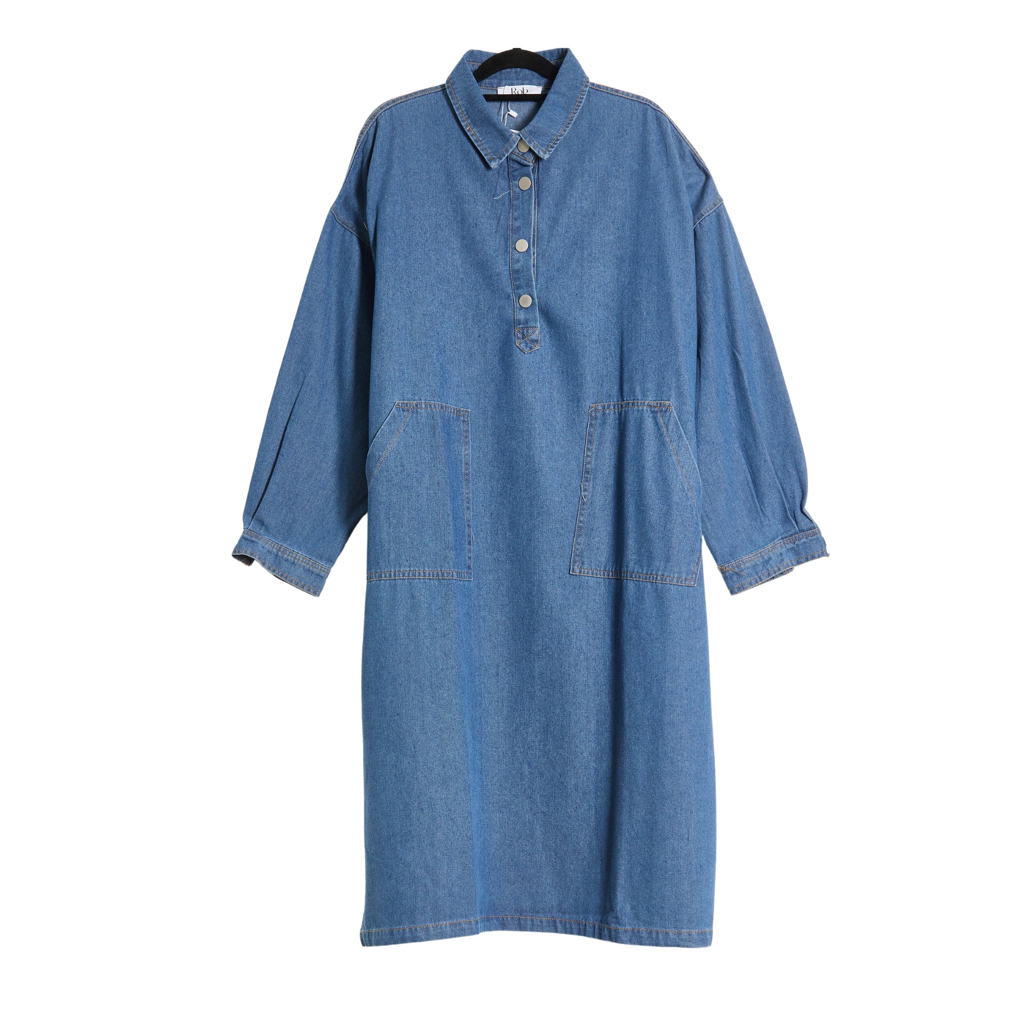 Robe en jean oversize