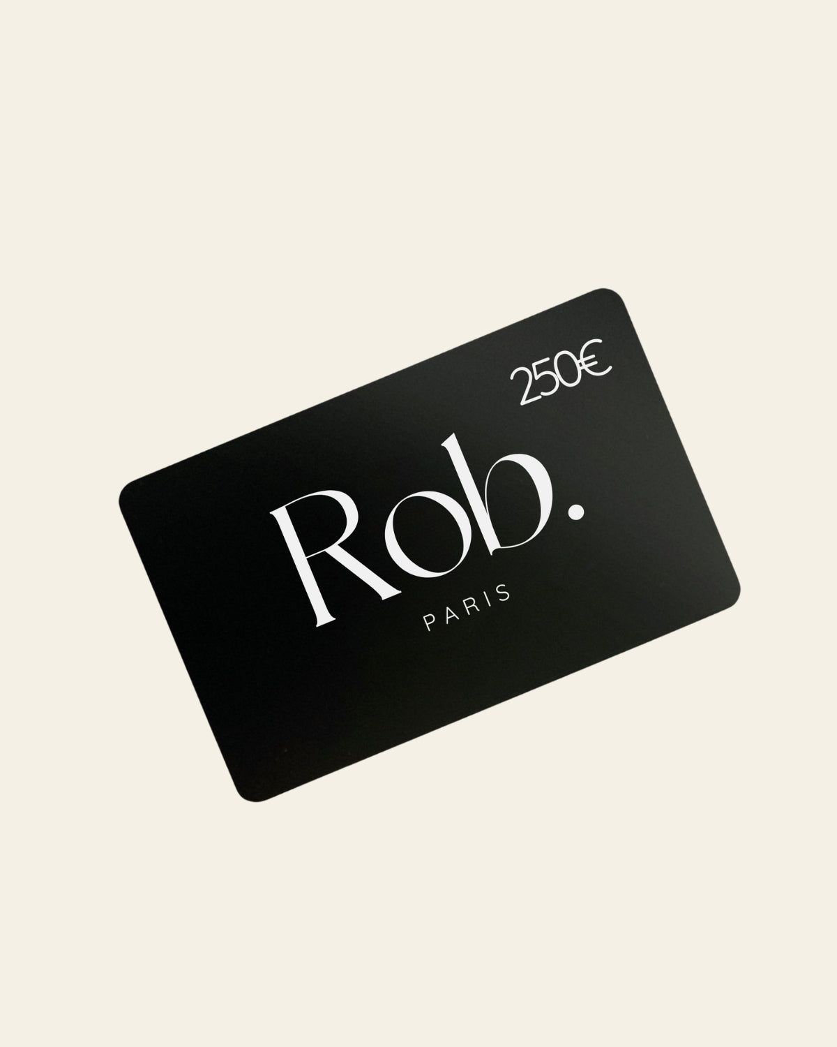 Carte cadeau Rob. Paris
