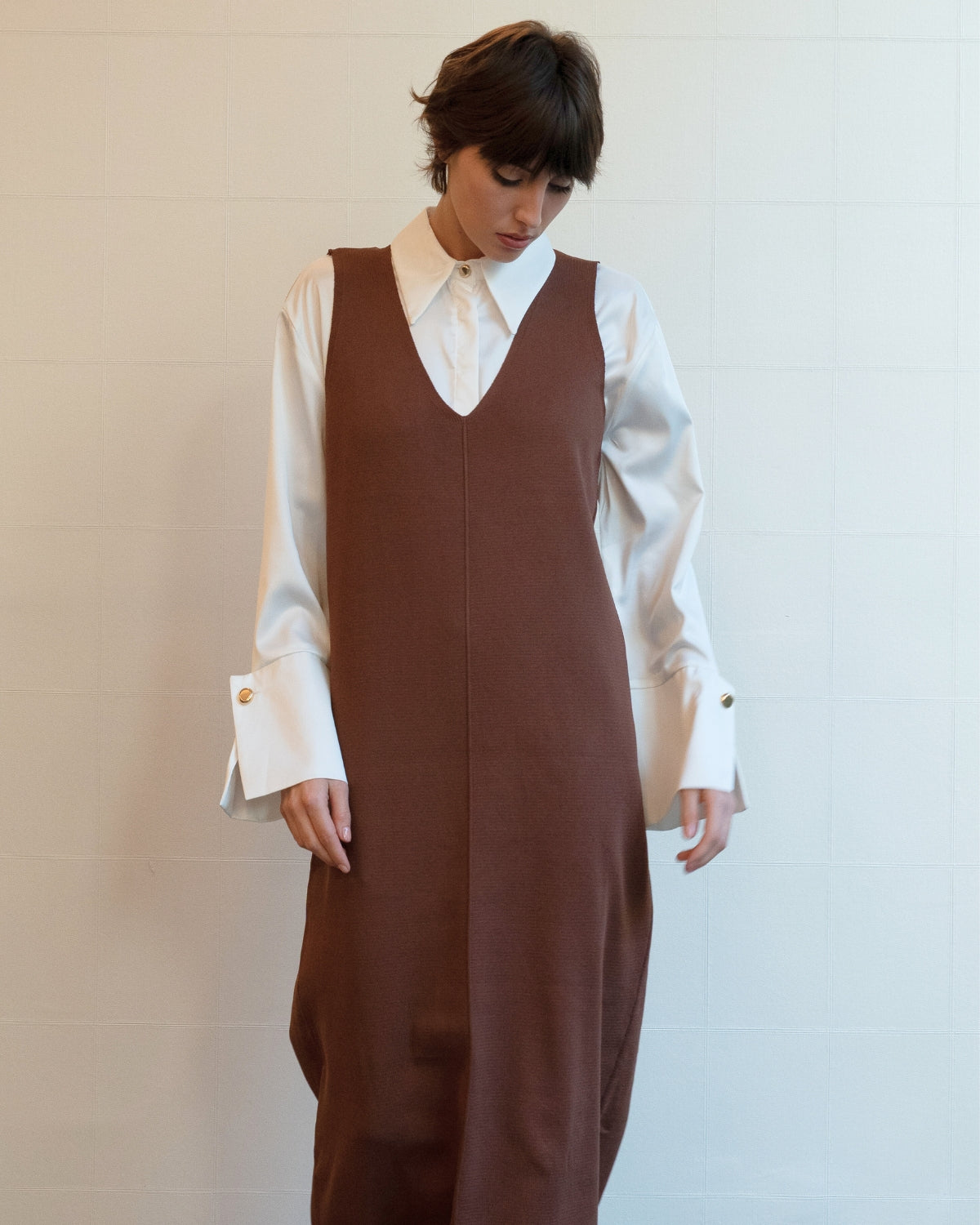 Robe en maille Réservée