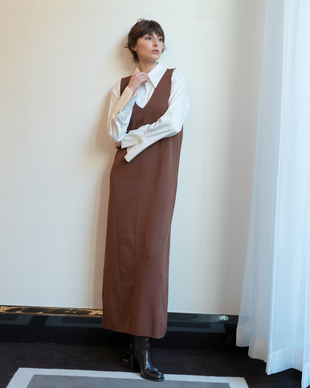 Robe en maille Réservée