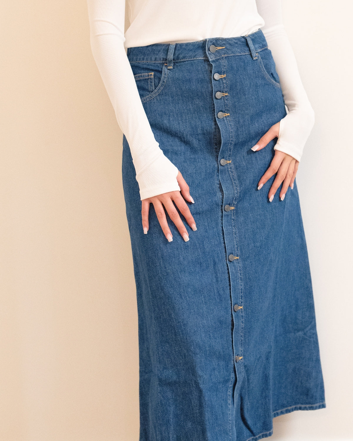 T-shirt manches pouces Ness