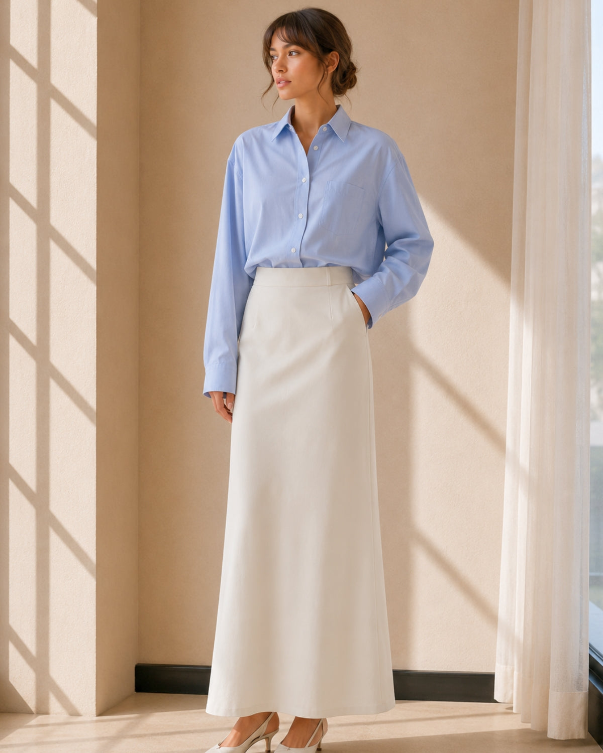 Chemise Azur