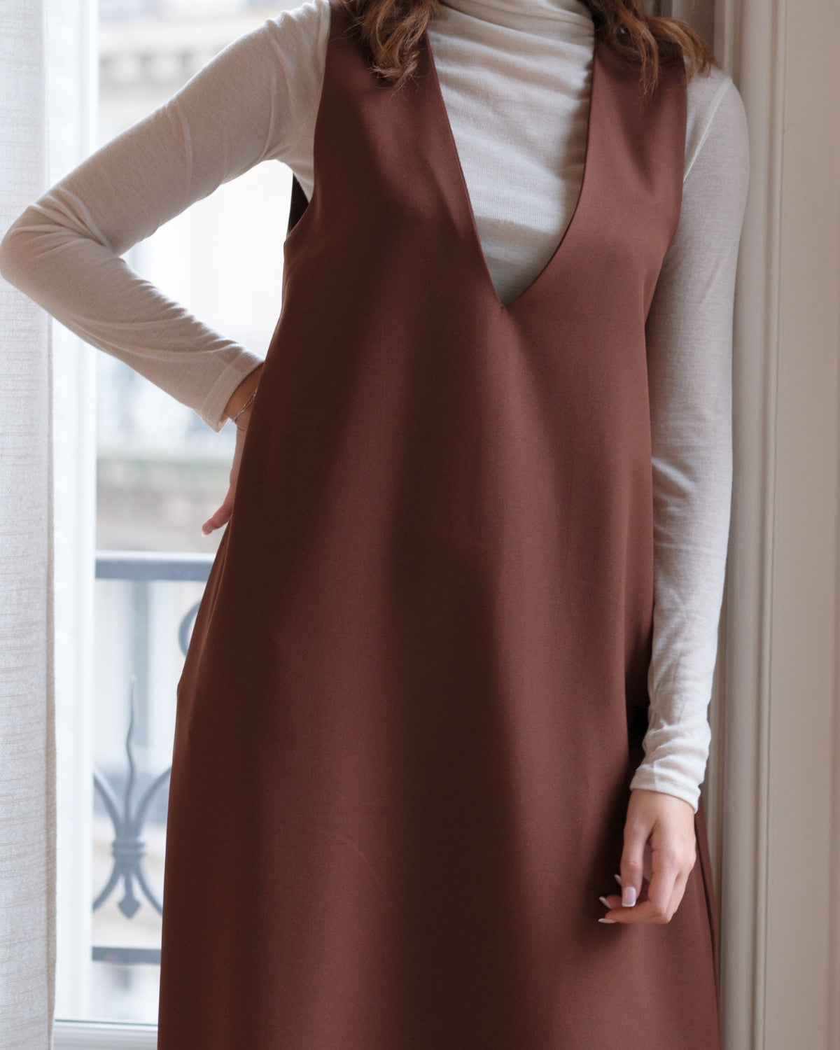 Robe en Crêpe Promesse