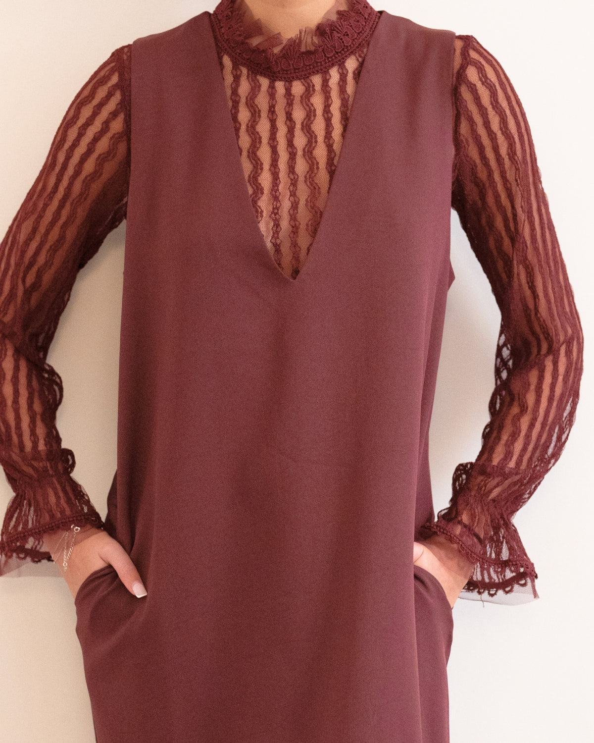 Robe en Crêpe Promesse