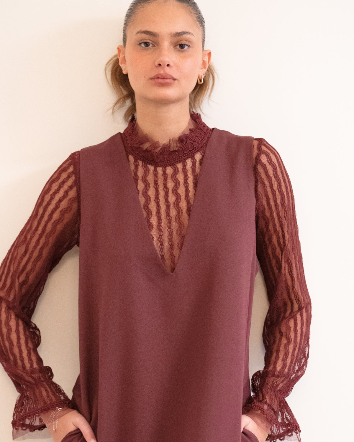 Robe en Crêpe Promesse