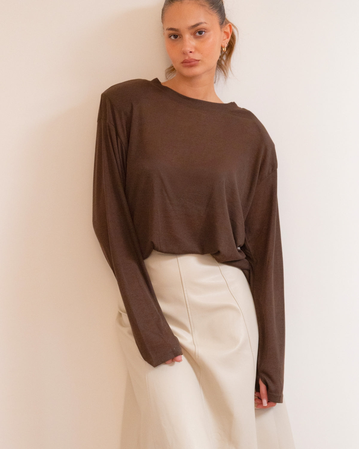 T-shirt manches pouces Ness