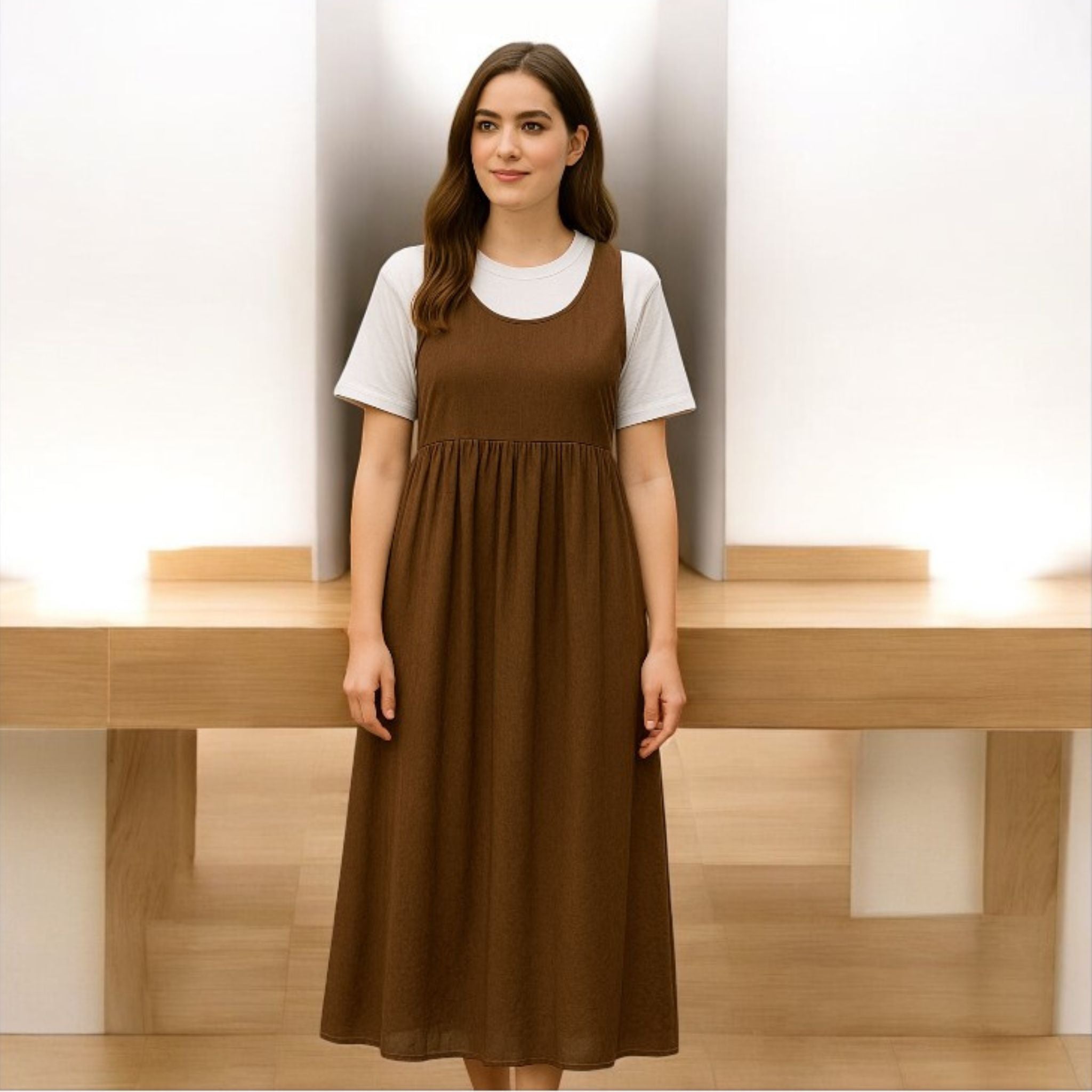 Robe Longue Élégance Éthérée