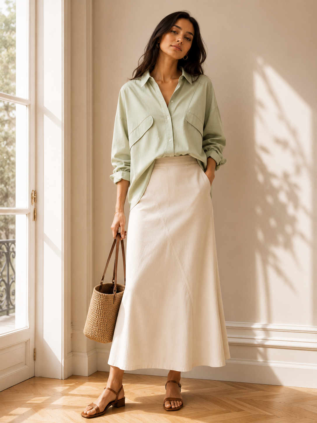 Chemise Coton Douce - Contemporaine