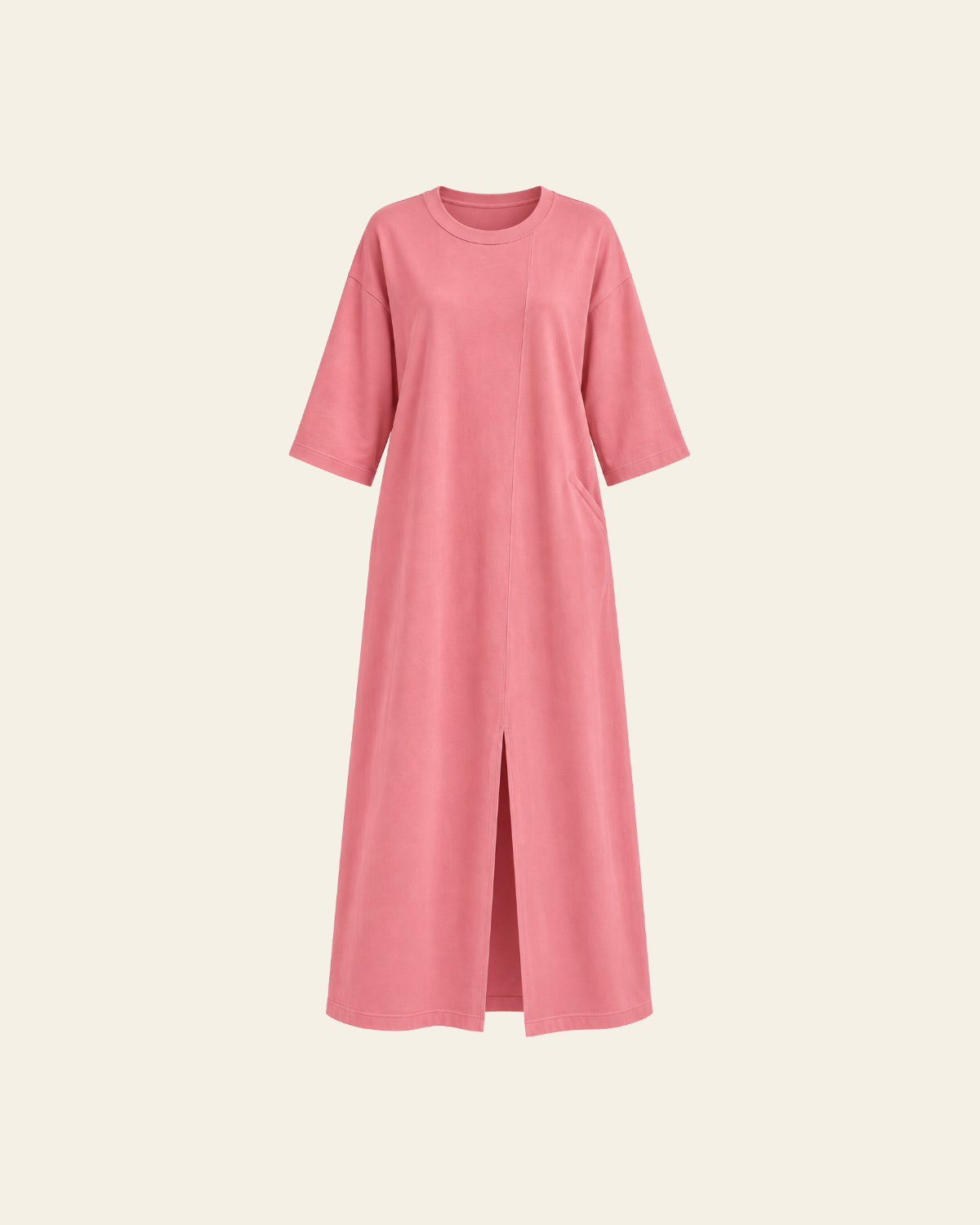Robe T-shirt coupe droite