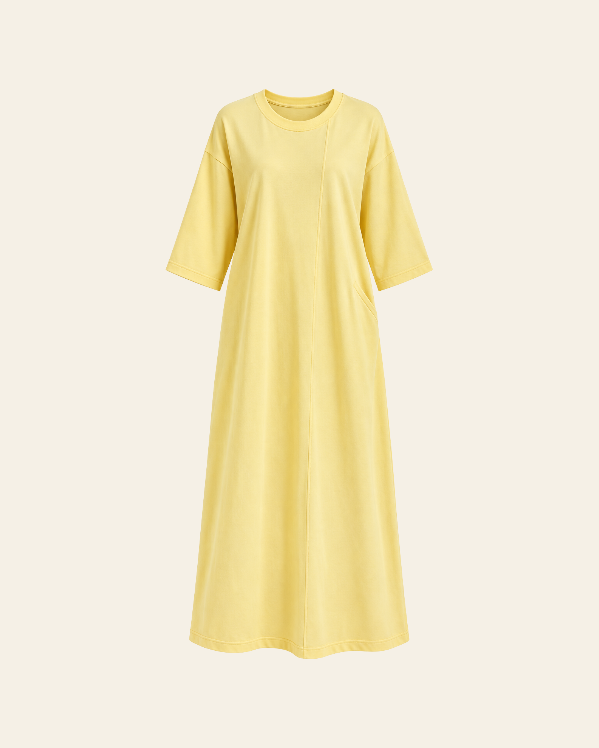 Robe T-shirt coupe droite