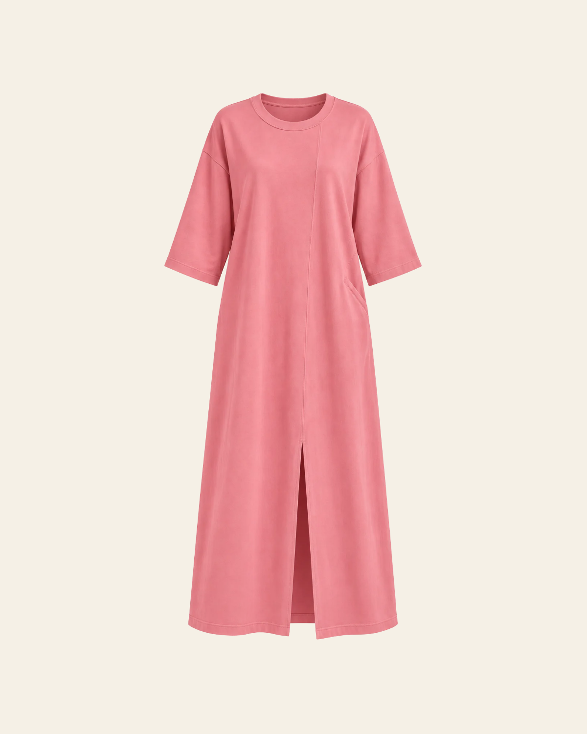 Robe T-shirt coupe droite